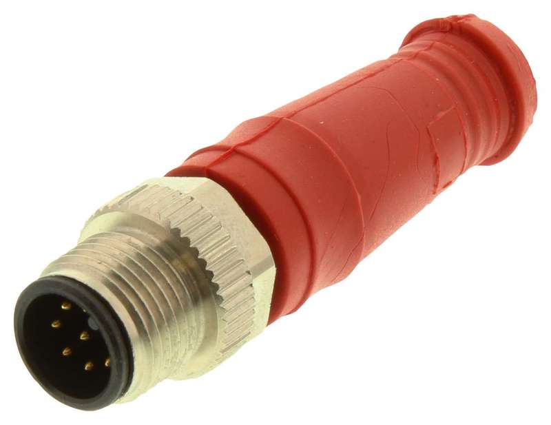 Molex (120076-8035) Sensor Connector, Male, 8 Positions, Solder Pin