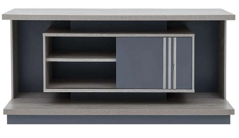 Plasma/Smart TV Stands - Sliding Doors and Shelves - oak