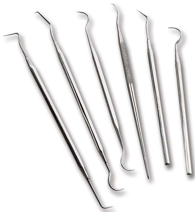Duratool DT5197 Probe Set, Stainless Steel, 6 Piece