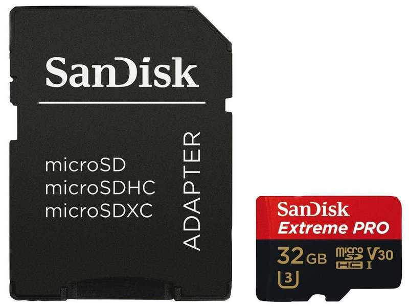 SanDisk (SDSQXCG-032G-GN6MA) Memory Card, 32GB 95MB/s 90MB/s