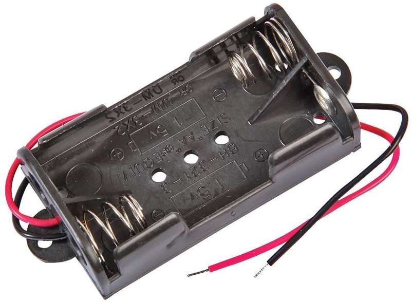 Multicomp Pro (MP000335) Battery Holder, Wired, Lugs, 2 x AA
