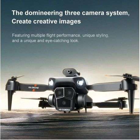 K6Max - 4K Professional RC Drone with Three Cameras