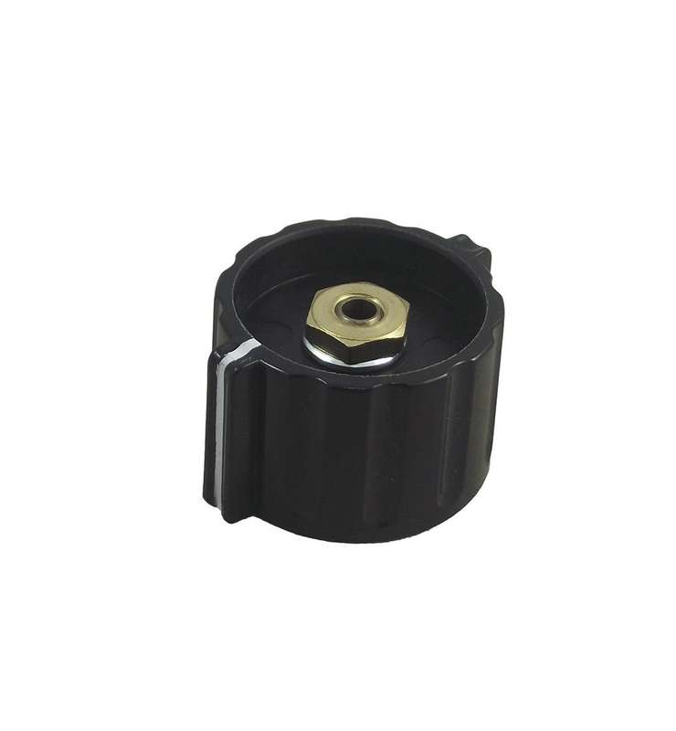 Elma (023-5520) Knob, Round Shaft, 6.35 mm