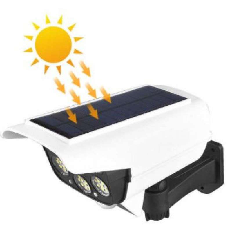 Solar security Light with sensor and remote