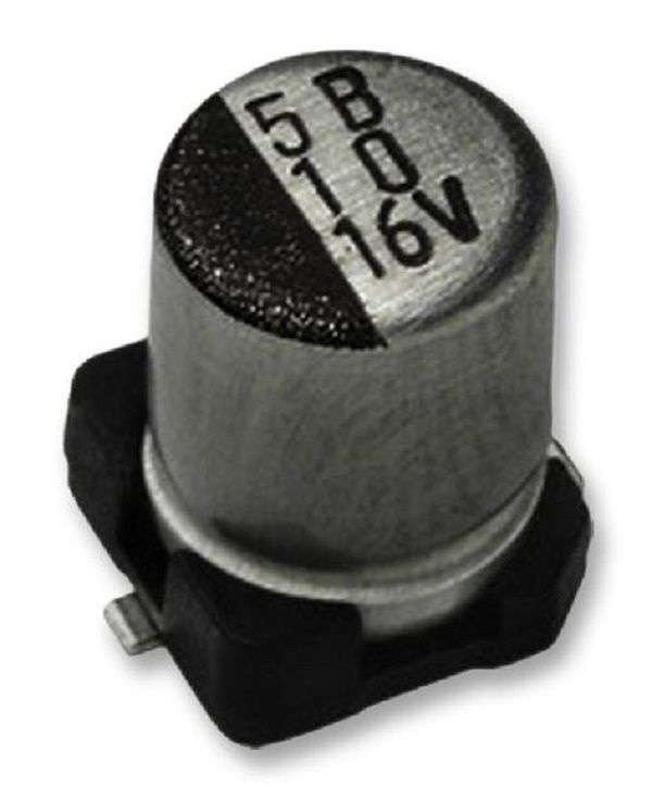 Vishay (MAL215376479E3) SMD Aluminium Electrolytic Capacitor, 47 µF, 25 V