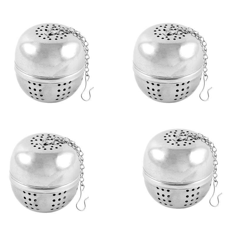 Pack of 4 52mm Tea Ball Strainer Infuser KT32192 Big