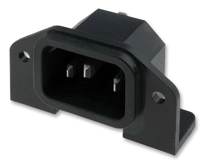 Bulgin Limited (PX0580/PC) IEC Power Connector, IEC C14 Inlet, 10A, 250VAC