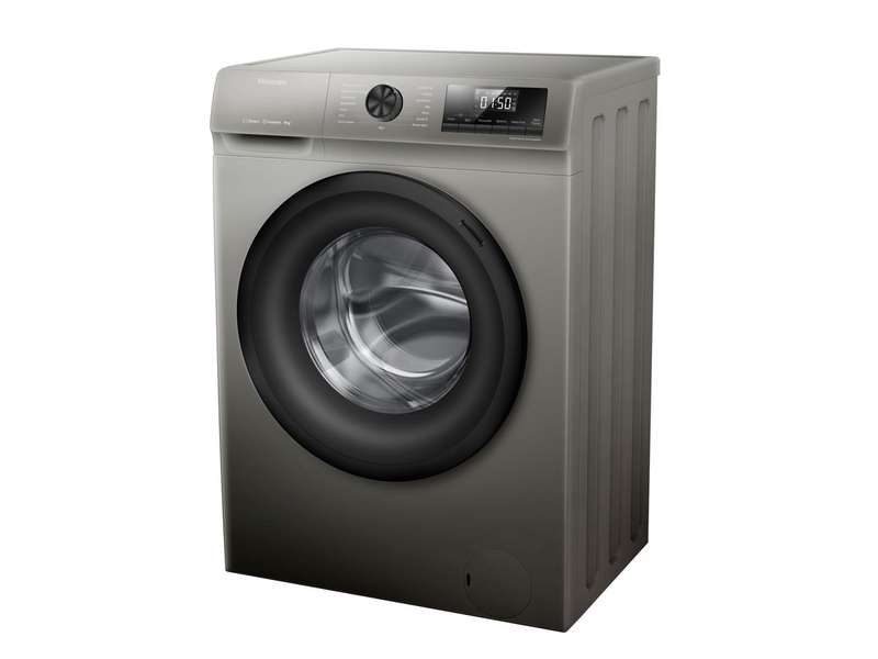 Hisense 8kg Front Loader Washing Machine with Inverter Titanium Grey- WFQP8012VMT