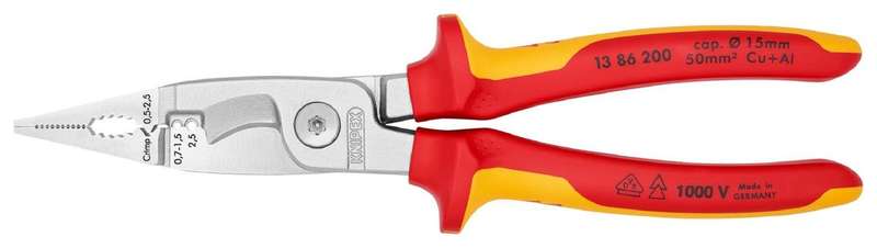 Knipex (13 86 200) 200mm Multifunctional Pliers