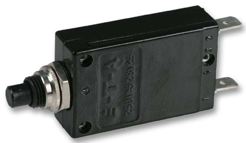 ETA (2-5700-IG1-P10-DD-000040 10A) Thermal Circuit Breaker, 1 Pole, 10A