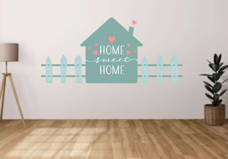 Home Sweet Home Wall Vinyl