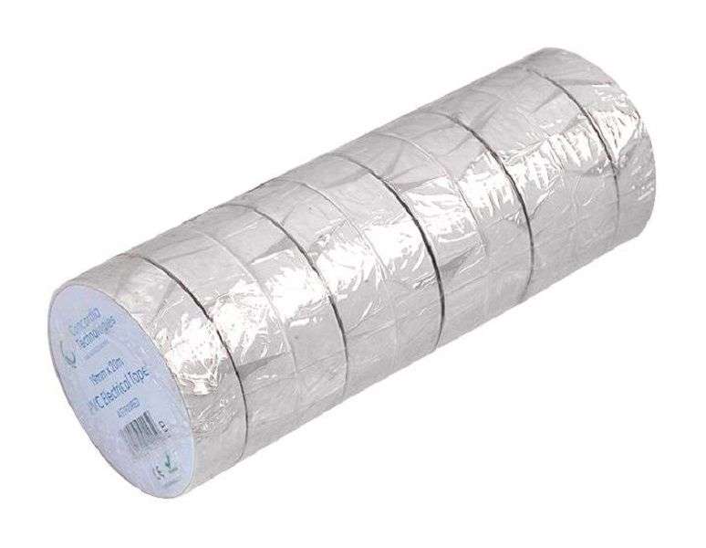 Multicomp Pro (MP002161) Electrical Insulation Tape, 19mmx33m (pkt of 10)