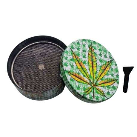 Aluminum 100 Leaf Herb Grinder