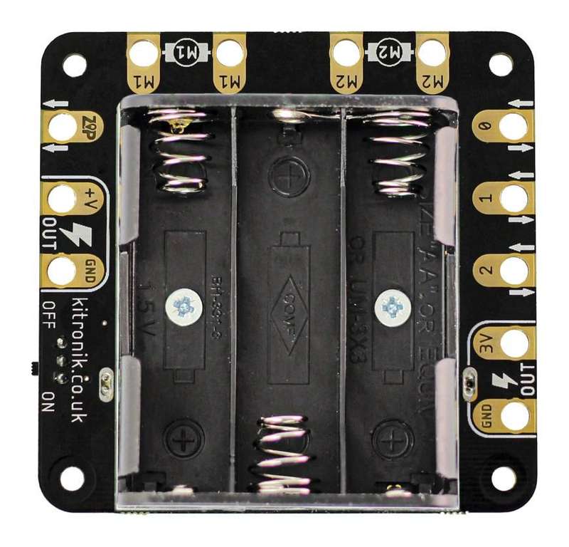 Kitronik (5655) Motor Driver Board, 4.5 V, BBC micro:bit