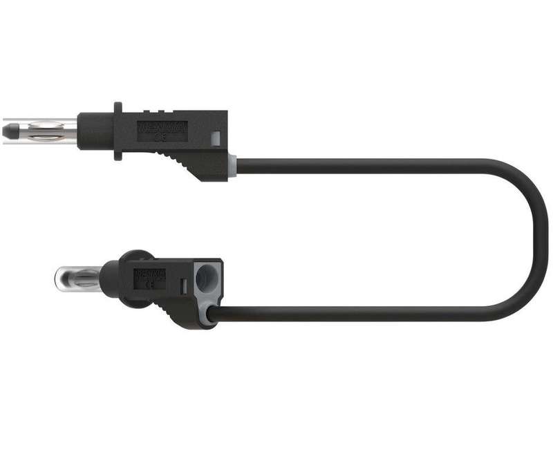 Tenma 76-092 Test Lead, 4mm Stackable Banana Plug, 600 V, 12 A