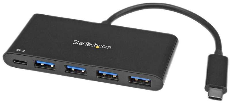 Startech (HB30C4AFPD) Hub, 4 Port, USB 3.0, 150 mm Cable, Bus Powered