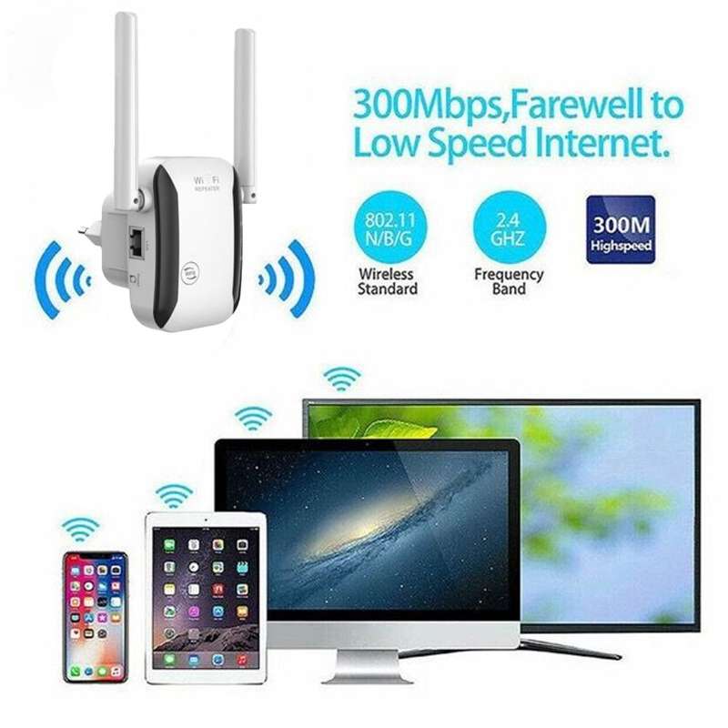300Mbps Smart Wi-Fi Range Repeater/ Extender/ AP |Model:LV-WR29/30