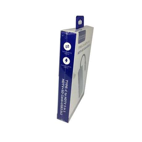 AOWEIXUN ORVESION TYPE-C TO HDMI 5-in-1 Type-C to HDMI Adapter