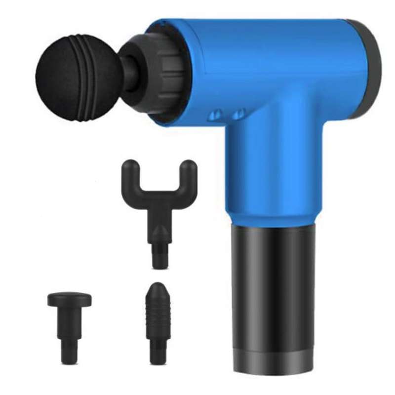 Optic Gun Massager Deep Tissue Pain Relief - Blue (SECOND HAND)