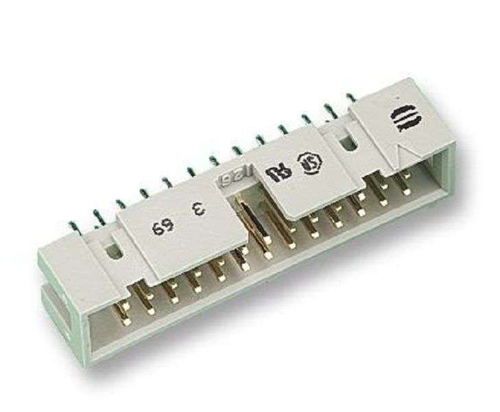 Harting (09 18 550 7324) Pin Header, Wire-to-Board, 2.54 mm, 2 Rows