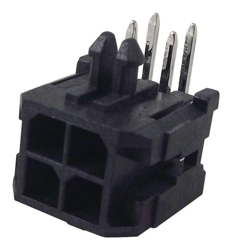 Molex (43045-0400) Pin Header, Power, 3 mm, 2 Rows, 4 Contacts