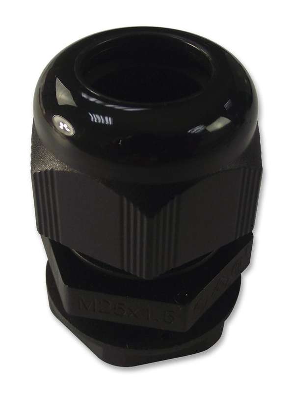 TE Connectivity (1478769-5) Cable Gland, Metric, With Locknut, IP68, M25