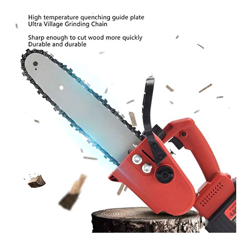 Cordless Electric Chainsaw 2 x 25V 15000mah Battery
