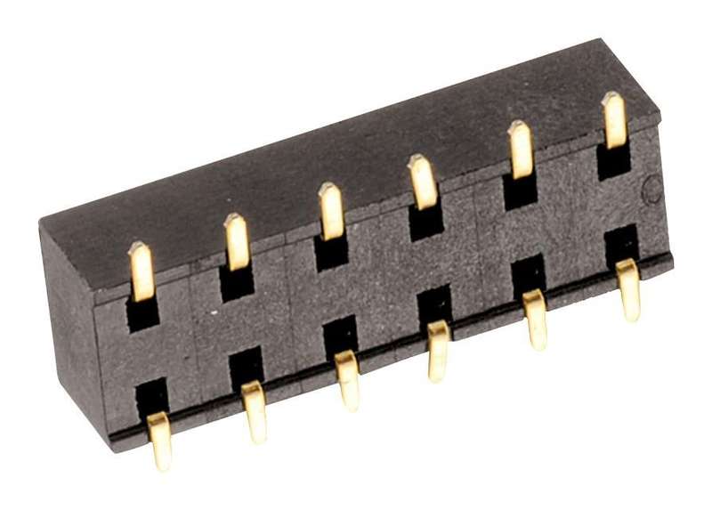 Wurth (610004243021) PCB Receptacle, Bottom Entry, Board-to-Board, 2.54 mm