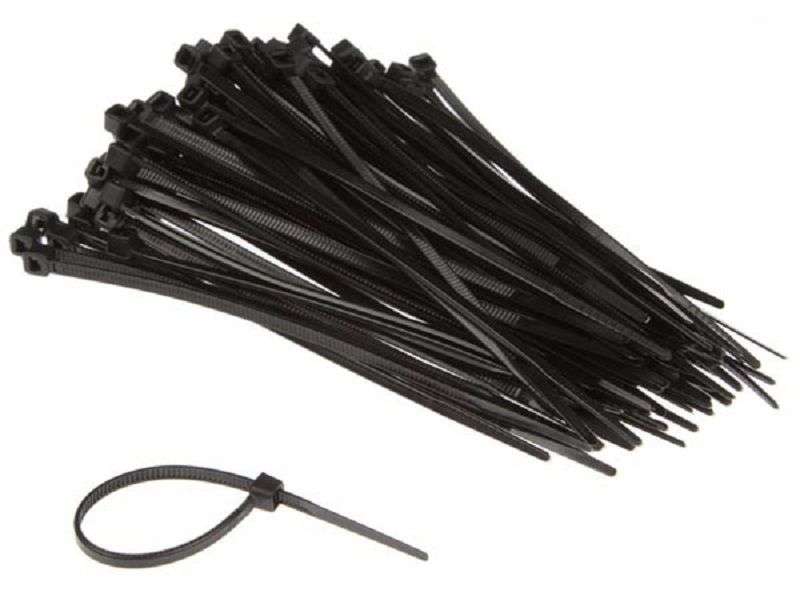 Hellermann Tyton (111-02010) Cable Tie, Inside Serrated, 205 mm, 2.5 mm
