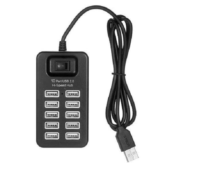 10 Port Hi-Speed USB 2.0 HUB Andowl