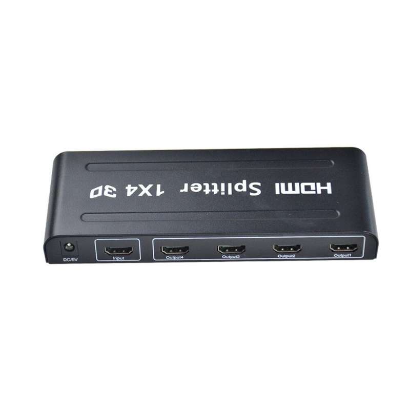 4K 1080P 3D 1x4 HDMI Splitter