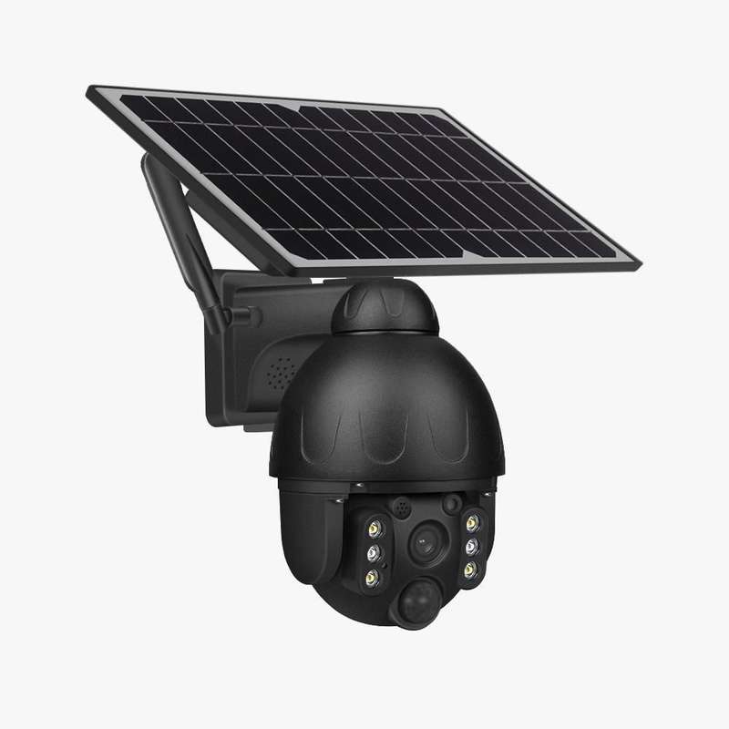 4G GSM Metal Wireless Outdoor Solar HD PTZ security camera