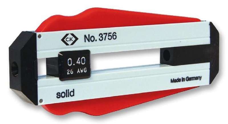 CK Tools (T3756 30) Wire Stripper, Precision, 28 AWG / 0.3mm Capacity