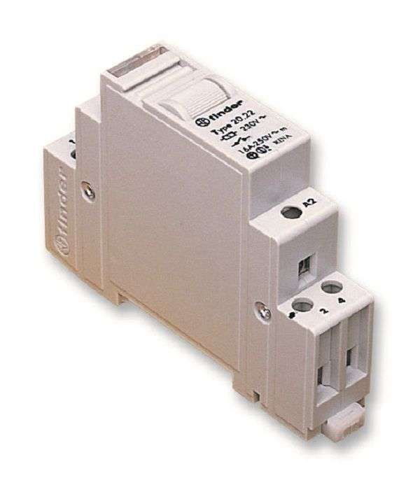 Finder (20.22.9.012.0000) General Purpose Relay, Power, 12 VDC, 16 A