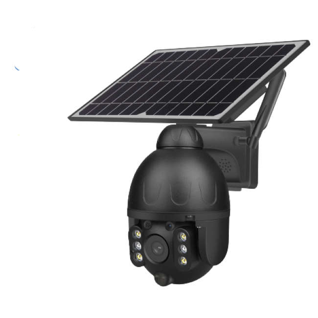 4G GSM Metal Wireless Outdoor Solar HD PTZ security camera