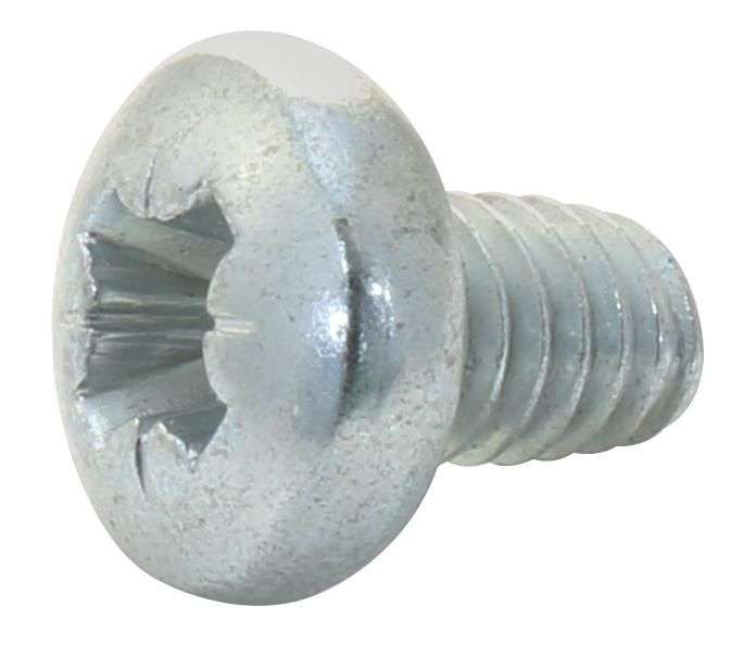 TR Fastenings (M46PRSTTTZ100-) Screw, DIN7500, M4, 6 mm, Zinc