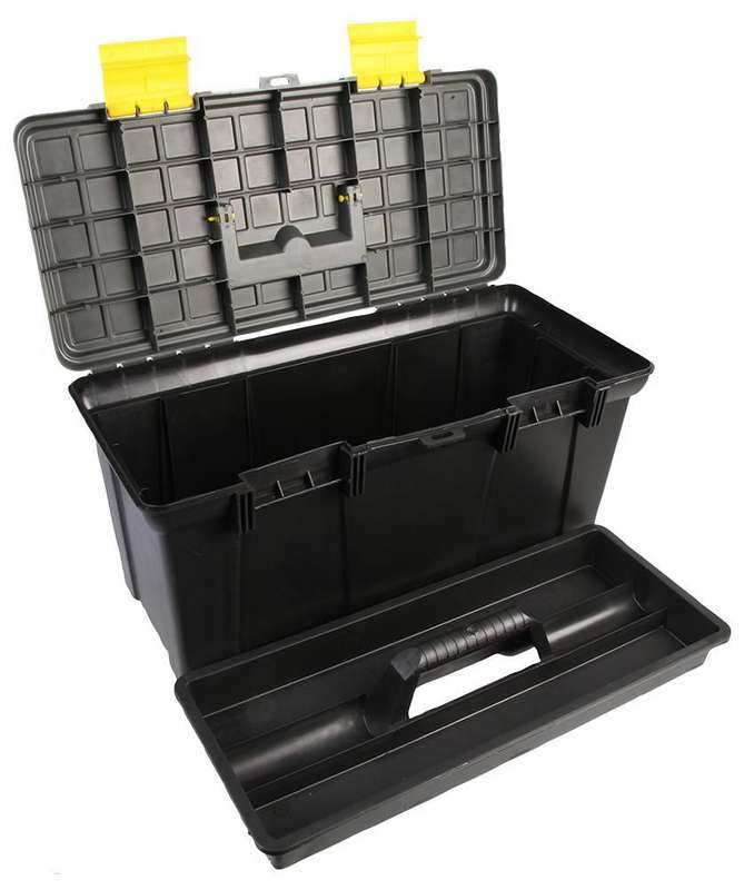 Duratool D00409 Plastic Tool Box