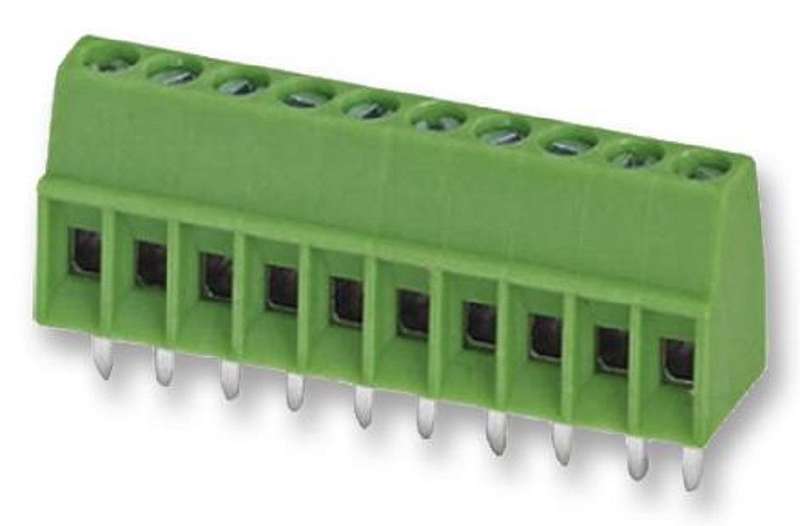 Phoenix Contact (MPT 0,5/10-2,54) Wire-To-Board Terminal Block, 2.54 mm