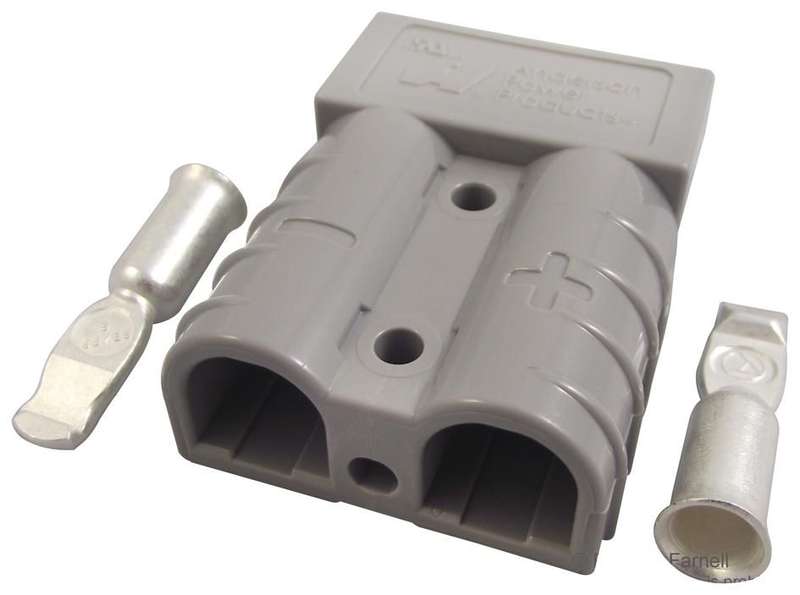 Anderson Power Products (6319.) Rectangular Connector, SB50, 2 Contacts