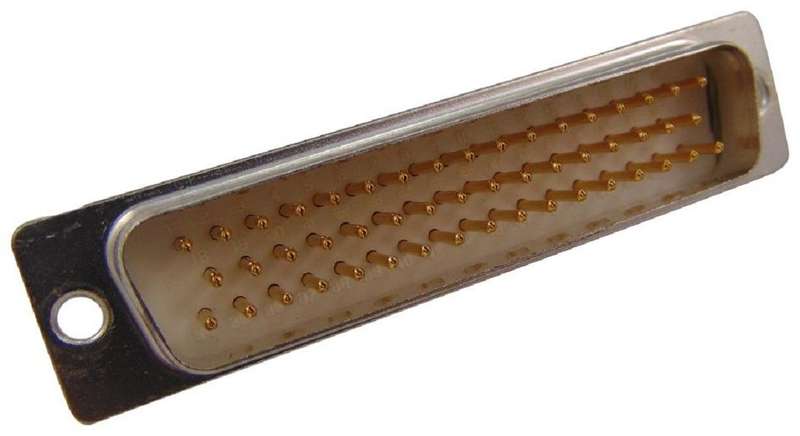 Amphenol (DD50P064TXLF) D Sub Connector, DB50, Standard, Plug, FCI D