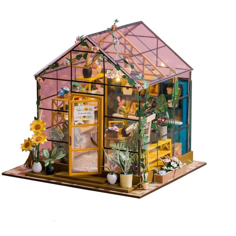 Cuteroom DIY Miniature House -Happy Flower House
