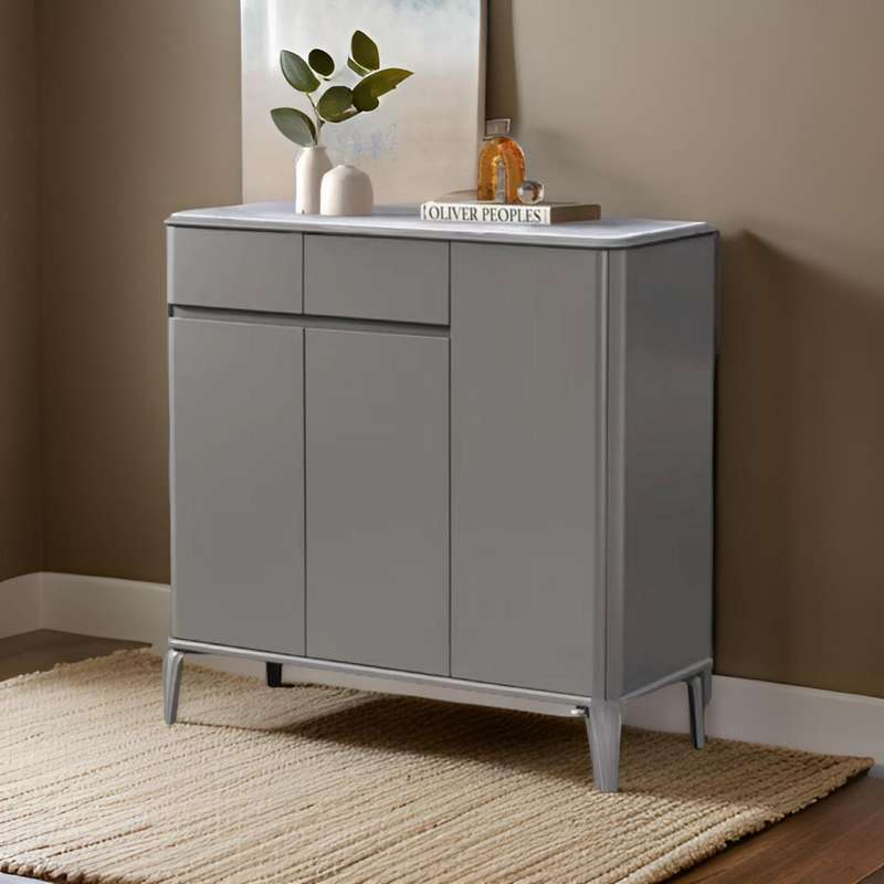 120x40x100cm Multi-Functional 2 Drawers And 3 Doors Storage Cabinet