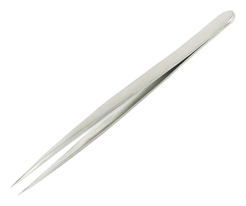 Multicomp Pro (D00339) Tweezer, Type 3C SA, Flat, 110 mm, Stainless Steel