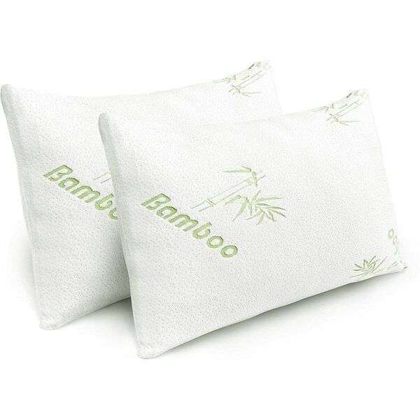 Set Of 2 Standard Bamboo Pillows