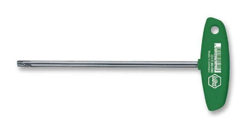 Wiha (364-T20) T-Handle Driver, TORX T20, Chrome-Vanadium-Steel Blade
