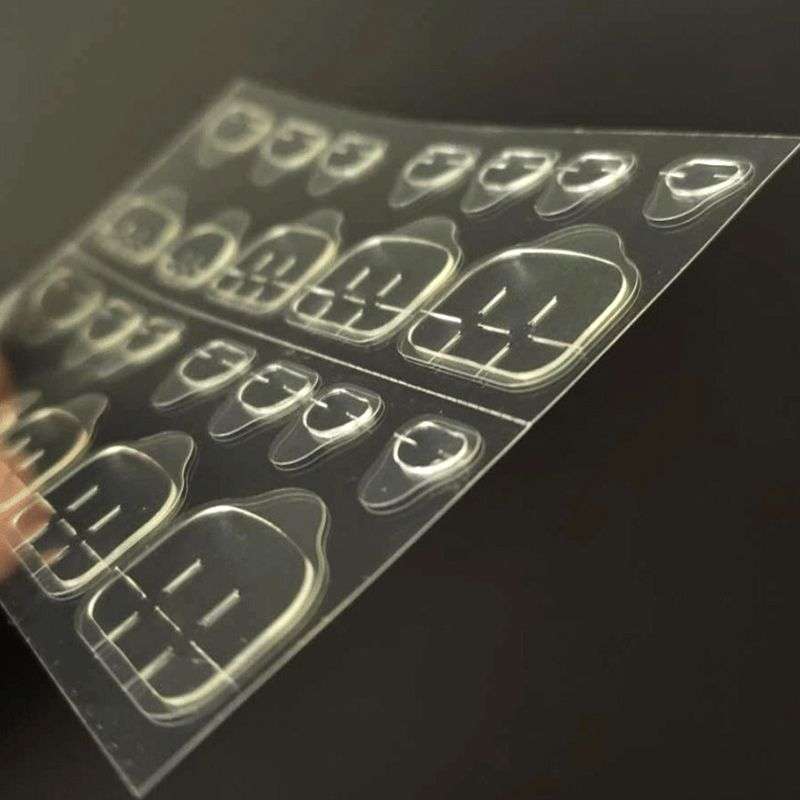 Waterproof Double-Sided Adhesive Toenail Sticker