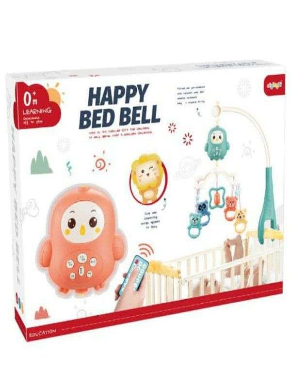 Happy Bed Bell Cot Mobile Educational Toy