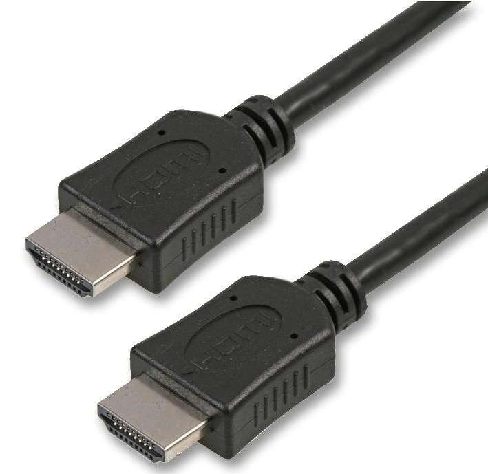 Pro Signal (PSG03534) 2m Black HDMI Plug to HDMI Plug Lead