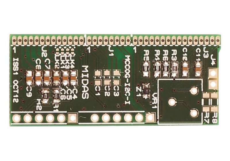 Midas Display (MCCOG-I2C-I-13) Driver Board, 13-Way Driver, 3.3V/5V Supply