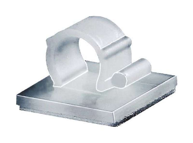 Hellermanntyton (151-13501) Fastener, Adhesive Backed Cable Clamp, 9 mm